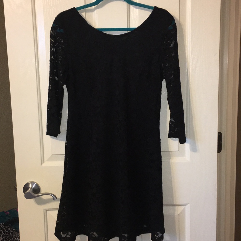 Black Lace Dress